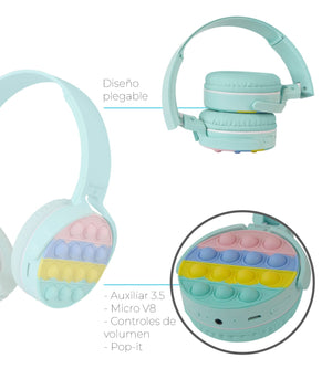 DIADEMAS AUDIFONO POP IT